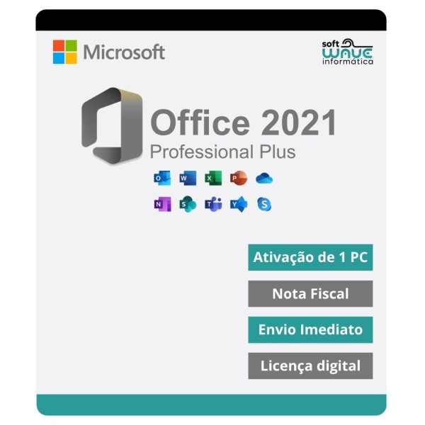 Office 2021 Professional Plus - Licença Digital