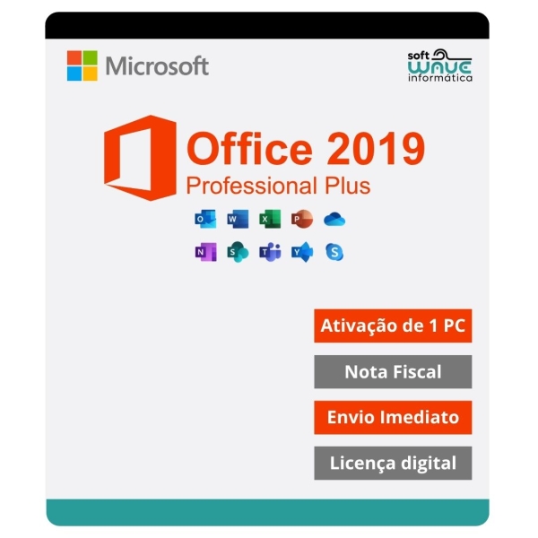 Office 2019 Professional Plus - Licença Digital