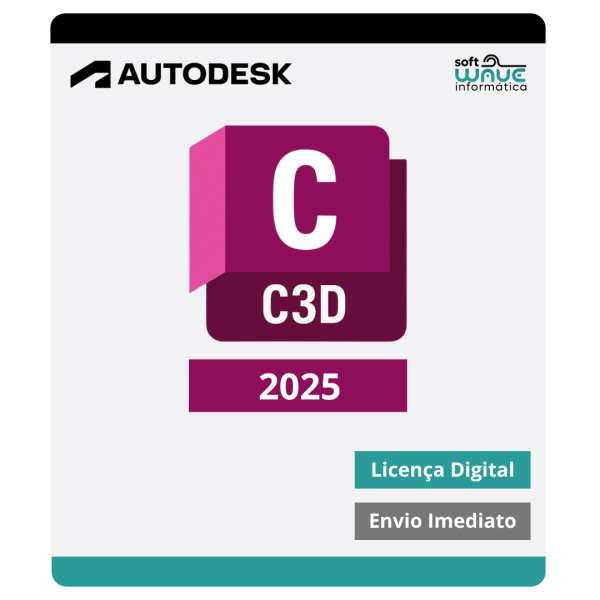 Licença Autodesk Civil 3D 2025 - Ativação Online