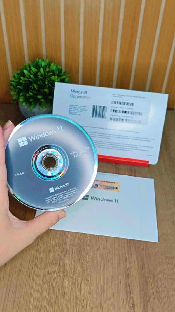 Windows 11 Pro OEM 32/64 Bits - DVD Mídia Física - Imagem 3