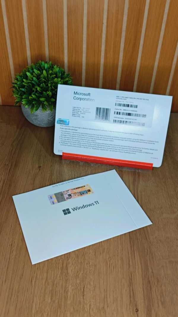 Windows 11 Pro OEM 32/64 Bits - DVD Mídia Física - Imagem 2